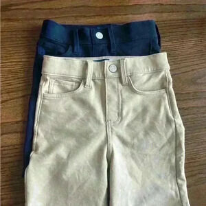 Lot of Old Navy Small School Uniform Pull on Bermuda Shorts Navy Blue and Khaki